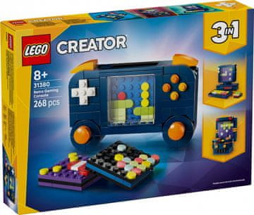 slomart LEGO Creator 3v1 Retro konzola za igre 31380