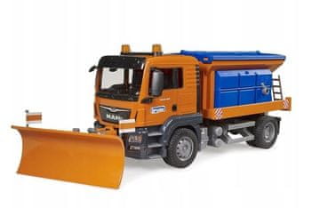 slomart BRUDER 03785 Tovornjak MAN TGS s snežnim plugom in posipalnikom