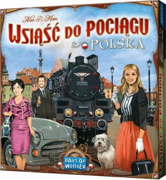 slomart Gra wsiąść do pociągu: Kolekcja map 6.5 - Polska