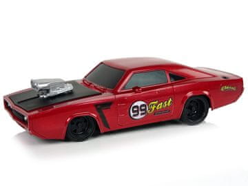slomart Športni avto R/C z nalepkami 1:20, rdeč, pilot