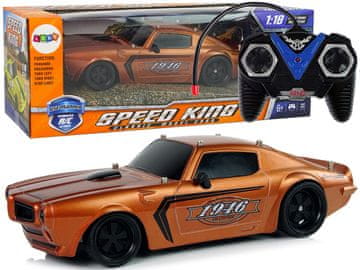 slomart Športni avto R/C 1:18, rjav, Champion, pilot