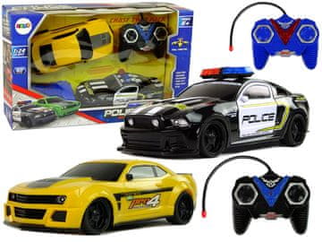 shumee R/C avtomobili policijska patrulja lov na rumene športne avtomobile daljinski upravljalniki