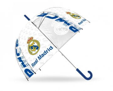 slomart Prosojen, ročni dežnik Real Madrid, 19"
