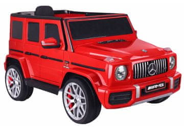shumee Mercedes G63 S306-1 rdeč akumulatorski avtomobil