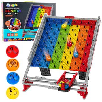 slomart LEAN TOYS Kocke Pabirna Steza za Kroglice, 477 kos.