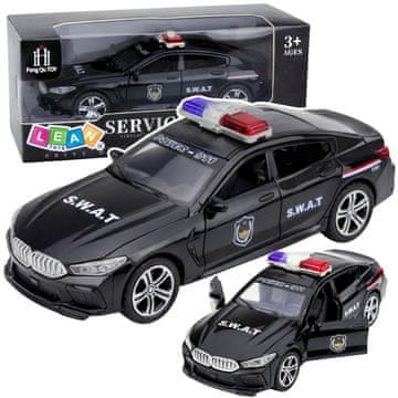 slomart LEAN TOYS SWAT vozilo s lučmi, zvoki, pogonom in vrati