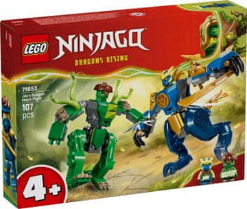 slomart LEGO NINJAGO Bitka v smrtonosnem mehu Jaya (71853) za otroke od 4 let