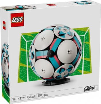 slomart LEGO 43019 Gradbeni set nogometna žoga, 1498 kosov