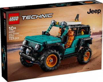 slomart LEGO Technic 42227 Jeep Wrangler Rubicon SUV, 723 kosov