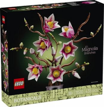slomart LEGO Botanicals 11510 Magnolijeve veje, 435 kosov