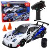 slomart Drift avto na daljinsko vodenje RC, 4WD, modri, 1:24