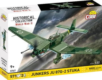 Junkers COBI KLOCKI Junkers JU 87G-2 Stuka gradbeni bloki, 571 kosov