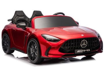 slomart Lean Cars DK-GT63 24V LCD električni avto na akumulator, rdeč lakiran
