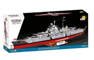 slomart Gradbeni bloki Battleship Bismarck, 3204 kosi