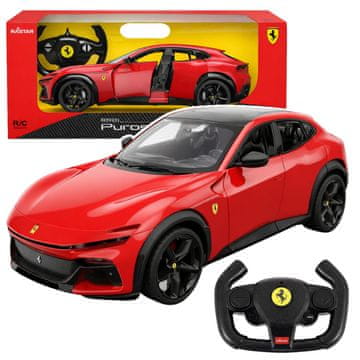 slomart RASTAR Ferrari Purosangue RC avto 1:14, rdeč