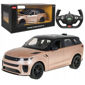 slomart RASTAR Range Rover Sport SV RC avto na daljinsko upravljanje 1:14, zlat