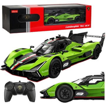 slomart RC avto Rastar Lamborghini SC63, zelen, 1:24