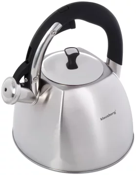 slomart Klasičen kuhinjski čajnik Klausberg, inox, 3 l
