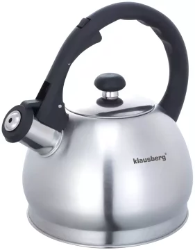 slomart Kuhinjski lonec s sliko, ki spreminja barvo, 1,8 l, srebrni, Klausberg