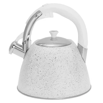slomart Kuhinjski lonec za vodo Klausberg, 3 L, bel marmor
