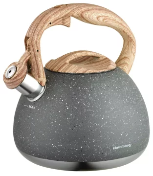 slomart Klausberg Klasičen kuhinjski čajnik, 2.8l, marmoriran