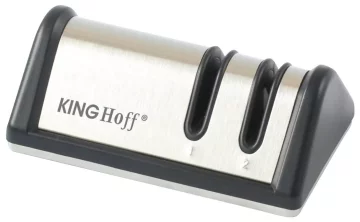 slomart Ostrilnik nožev KING Hoff, 2 reži, nastavljiv kot