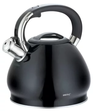 slomart Kinghoff tradicionalni kuhinjski lonec, 3,4l, črn