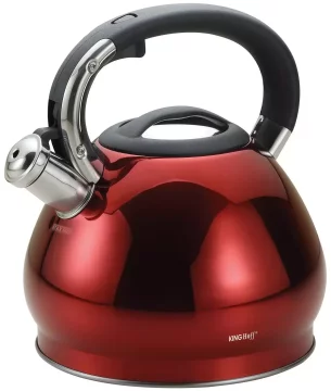 slomart Kinghoff tradicionalni kuhinjski lonec, 3,4l, rdeč