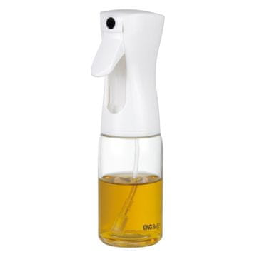 slomart Kinghoff razpršilnik za olje in kis, bel, 190 ml