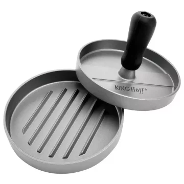 slomart Kinghoff preša za pleskavice, aluminij, Ø12 cm
