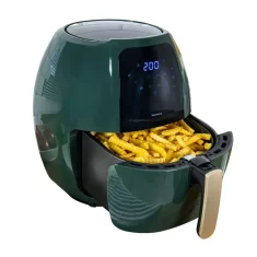 slomart Klausberg zračna friteza 7,7L, zeleno-zlat