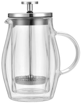 slomart Batna posoda za kavo/čaj Klausberg, steklena, 0,35l