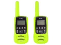 Zeleni walkie-talkiji z dosegom 3 km