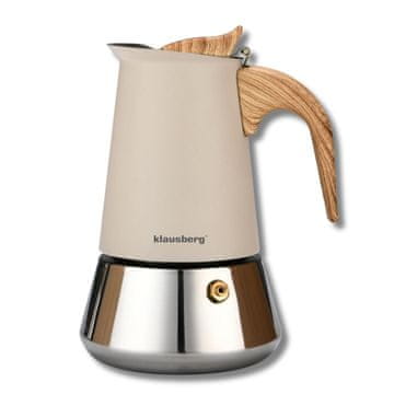 slomart Kavna posoda za espresso 200 ml, jeklo, indukcija, Klausberg