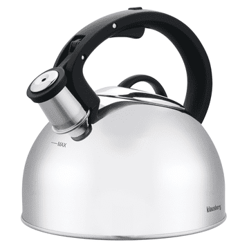 slomart Klausberg lonec za vodo, 2,5l, srebrn