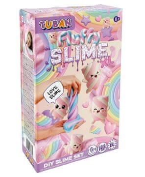slomart TUBAN DIY Fluffy Slime set XL
