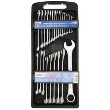 slomart Dedra Komplet 26 ključev CrV 6-36 mm v kaseti