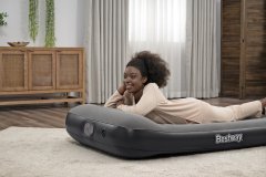 slomart Bestway 671BQ napihljiv vzmetnica 99 x 188 x 30 cm, električna črpalka