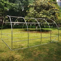 slomart LEAN vrtni tunel folija rastlinjak 4,5x2x2 m, zelen, UV zaščita