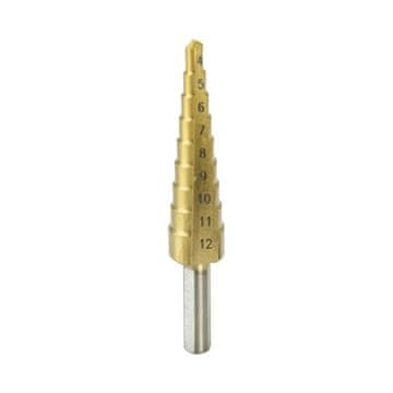 slomart Dedra HSS TiN stopničasto sveder, 135, 4-12 mm