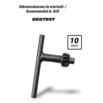 slomart Dedra Ključ za vpenjalno glavo 10 mm