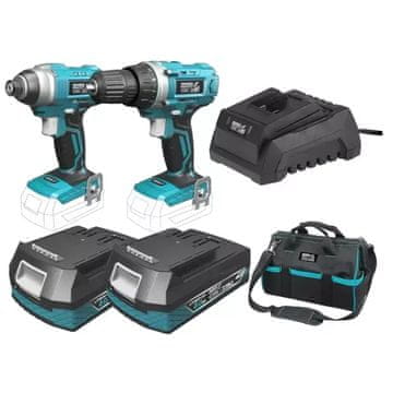 slomart Dedra DED7040+DED7045+2xDED7032+DED7038+DED7001 18V set orodja