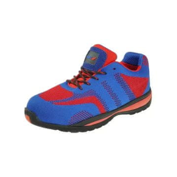 slomart Dedra Zaščitni polvisoki čevlji M2 Sport, modro-rdeči, vel. 37 (S1 SRC)