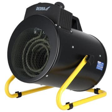 slomart Dedra 5000W 400V električna grelna pištola, 366 m3/h