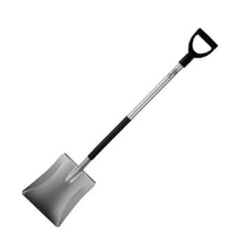 slomart Dedra Lopata za pesek z D-ročajem, kovinska, 120 cm