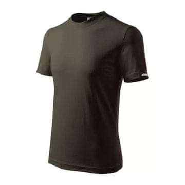 slomart Dedra Moška majica s kratkimi rokavi T-shirt, Army, XXXL, 100% bombaž