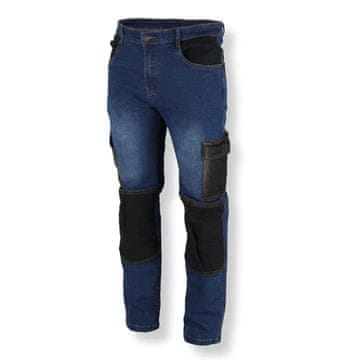 slomart Dedra Jeans delovne hlače L, denim 280g/m2