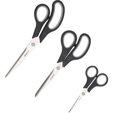 slomart Set univerzalnih škarj Dedra 3 kosi (140mm, 215mm, 245mm)