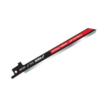 slomart Rezila za vbodno žago Dedra 150mm, za mehke materiale, HCS, 2 kosa