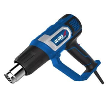 slomart Dedra DED7539 vroč zračni pištola 2000W LCD, 4 šobe, kovček